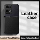 For OPPO Reno13 Pro 5G Global Litchi Leather Magnetic Full Coverage Shockproof Phone Case(Green) - 2