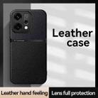 For OPPO  Reno14 Pro Global Litchi Leather Magnetic Full Coverage Shockproof Phone Case(Black) - 2