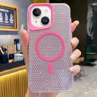 For iPhone 13 Blade Glitter MagSafe Phone Case(Pink) - 1