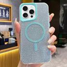 For iPhone 13 Pro Max Blade Glitter MagSafe Phone Case(Mint Green) - 1