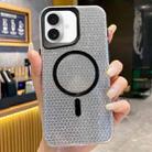 For iPhone 16 Blade Glitter MagSafe Phone Case(Black) - 1