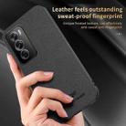 For OPPO Reno12 Pro 5G Global HUIYI Leather Magnetic Phone Case(Blue) - 3