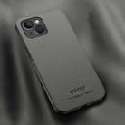 For OPPO A60 4G HUIYI Leather Magnetic Phone Case(Grey) - 1