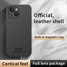 For OPPO A60 4G HUIYI Leather Magnetic Phone Case(Grey) - 2