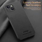 For OPPO A60 4G HUIYI Leather Magnetic Phone Case(Grey) - 3