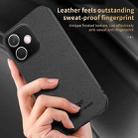 For OPPO A5 Pro 5G HUIYI Leather Magnetic Phone Case(Black) - 3