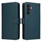 For Samsung Galaxy A36 5G BETOPNICE BN-005 2 in 1 Detachable Imitate Genuine Leather Phone Case(Blue) - 1