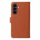 For Samsung Galaxy A56 5G BETOPNICE BN-005 2 in 1 Detachable Imitate Genuine Leather Phone Case(Brown) - 3