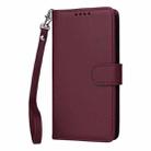 For Samsung Galaxy A56 5G BETOPNICE BN-005 2 in 1 Detachable Imitate Genuine Leather Phone Case(Wine Red) - 2