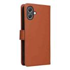 For Samsung Galaxy A07 4G BETOPNICE BN-005 2 in 1 Detachable Imitate Genuine Leather Phone Case(Brown) - 3