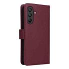 For Samsung Galaxy A17 5G BETOPNICE BN-005 2 in 1 Detachable Imitate Genuine Leather Phone Case(Wine Red) - 3