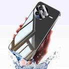 For Redmi K80 Electroplating Ice Crystal Airbag Full Coverage Shockproof Phone Case(Black) - 3