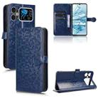 For Cubot A20 Honeycomb Dot Texture Leather Phone Case(Blue) - 1