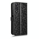 For Cubot A10 Honeycomb Dot Texture Leather Phone Case(Black) - 3