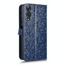 For Cubot A10 Honeycomb Dot Texture Leather Phone Case(Blue) - 3