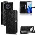 For Cubot A30 Honeycomb Dot Texture Leather Phone Case(Black) - 1
