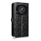 For Cubot A30 Honeycomb Dot Texture Leather Phone Case(Black) - 3