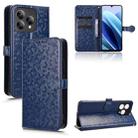 For Cubot A40 Honeycomb Dot Texture Leather Phone Case(Blue) - 1