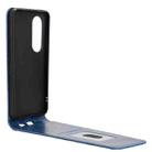 For itel S25 Magnetic Vertical Flip Leather Phone Case(Blue) - 3