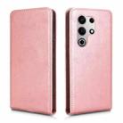 For itel S25 Ultra Magnetic Vertical Flip Leather Phone Case(Rose Gold) - 2