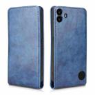 For Nothing CMF Phone 1 Magnetic Vertical Flip Leather Phone Case(Blue) - 2