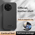 For Tecno Camon 30 HUIYI Leather Magnetic Phone Case(Black) - 2