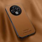 For Tecno Spark 30 4G HUIYI Leather Magnetic Phone Case(Brown) - 1