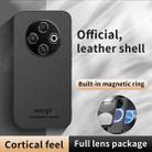 For Tecno Spark 30C 4G HUIYI Leather Magnetic Phone Case(Grey) - 2