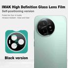 For Redmi K80 Ultra imak Black Version HD Glass Rear Camera Lens Film, Self-positioning Version - 3