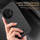 For OnePlus 13 HUIYI Leather Magnetic Phone Case(Grey) - 3