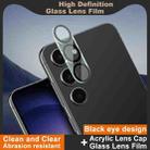 For Samsung Galaxy S23 5G IMAK High Definition Integrated Rear Camera Glass Lens Film, Black Eye Design - 3