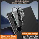 For Samsung Galaxy S23 Ultra 5G IMAK High Definition Integrated Rear Camera Glass Lens Film, Black Eye Design - 3