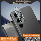 For Samsung Galaxy S24 5G IMAK High Definition Integrated Rear Camera Glass Lens Film, Black Eye Design - 3