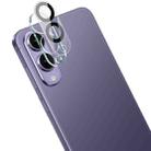 For Samsung Galaxy S25 Edge 5G IMAK High Definition Integrated Rear Camera Glass Lens Film, Black Eye Design - 2
