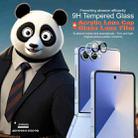 For Samsung Galaxy Z Flip7 5G IMAK High Definition Integrated Rear Camera Glass Lens Film, Black Eye Design - 3