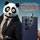 For Samsung Galaxy Z Fold7 5G IMAK High Definition Integrated Rear Camera Glass Lens Film, Black Eye Design - 3