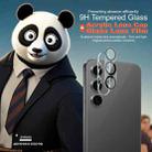 For Samsung Galaxy S25 FE 5G IMAK High Definition Integrated Rear Camera Glass Lens Film, Black Eye Design - 3