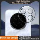 For Honor Magic7 IMAK High Definition Rear Camera Glass Lens Film, Black Eye Design - 3