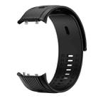 For Huawei Watch D2 Silicone Watch Band Wristband(Black) - 2