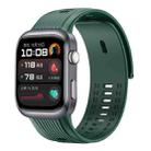 For Huawei Watch D2 Silicone Watch Band Wristband(Dark Green) - 1