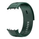 For Huawei Watch D2 Silicone Watch Band Wristband(Dark Green) - 2