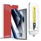 For Samsung Galaxy S25 Ultra 5G Dust-Free Easy Install Privacy Tempered Glass Film(Black Side) - 1