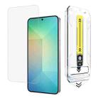 For Samsung Galaxy S25+ 5G Dust-Free Easy Install HD Tempered Glass Film(Black Side) - 1