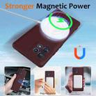For Motorola Edge+ 2023 Shockproof Silicone Magsafe Phone Case(Plum Color) - 3