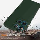 For Motorola Moto G75 5G Shockproof Silicone Magsafe Phone Case(Dark Green) - 2