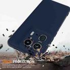 For Motorola Moto X50 Ultra Shockproof Silicone Magsafe Phone Case(Navy Blue) - 2