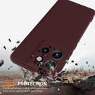 For Motorola Edge 50 Neo / Moto S50 Shockproof Silicone Magsafe Phone Case(Plum Color) - 2
