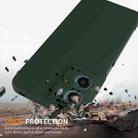 For Motorola Moto G05 / E15 Shockproof Silicone Magsafe Phone Case(Dark Green) - 2