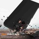 For Motorola Moto G35 5G Shockproof Silicone Magsafe Phone Case(Black) - 2
