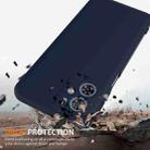 For Motorola Moto G54 / G54 Power Shockproof Silicone Magsafe Phone Case(Navy Blue) - 2